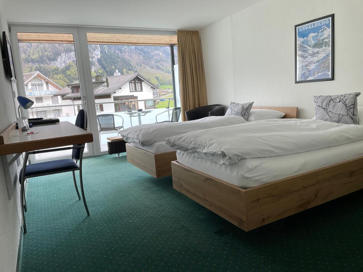 Hotel Hahnenblick Engelberg Esterno foto