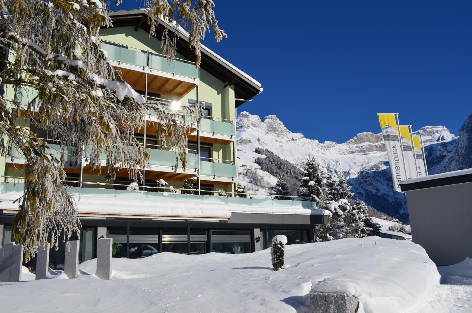 Hotel Hahnenblick Engelberg Esterno foto