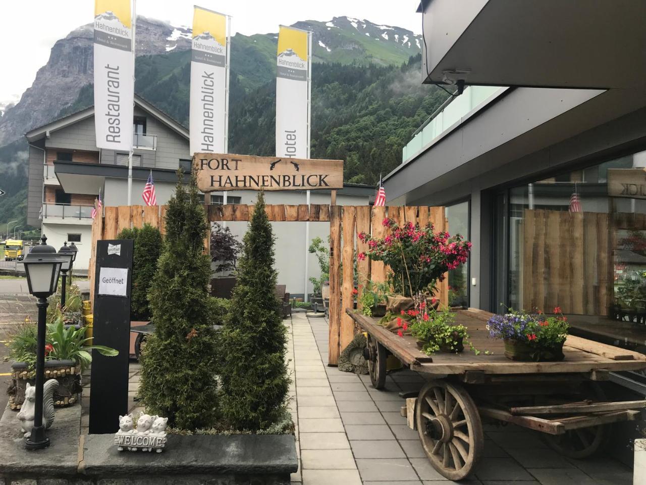 Hotel Hahnenblick Engelberg Esterno foto
